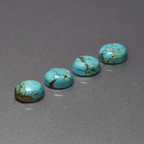 Achetez naturel ct vert turquoise gems, coupe ovale, en provenance afghanistan chez gemselect. en stock, livraison internationale!