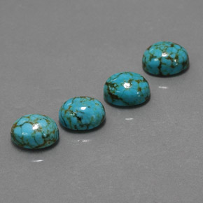 Achetez naturel ct Bleu Turquoise gems, Coupe ovale, En provenance Afghanistan chez GemSelect. En stock, livraison internationale!