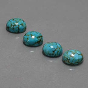 Achetez naturel ct Bleu Turquoise gems, Coupe ovale, En provenance Afghanistan chez GemSelect. En stock, livraison internationale!