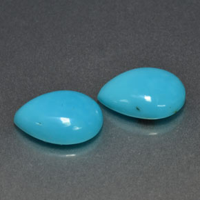 Achetez naturel ct bleue turquoise gems, en forme de poire, en provenance états unis chez gemselect. en stock, livraison internationale!
