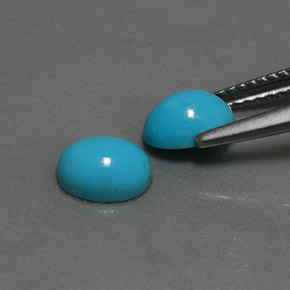 Achetez naturel ct bleue turquoise gems, coupe ovale, en provenance états unis chez gemselect. en stock, livraison internationale!