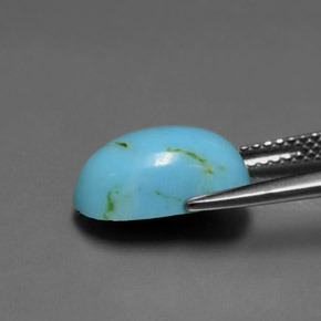Turquoise Bleu naturelle Forme fantaisie, 3.08 ct, Opaque