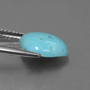 Turquoise Bleu naturelle Forme fantaisie, 1.69 ct, Opaque