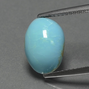 Turquoise Bleu naturelle Forme fantaisie, 2.07 ct, Opaque