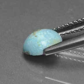 Turquoise Bleu naturelle Forme fantaisie, 0.90 ct, Opaque