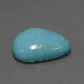 Turquoise Bleu naturelle En forme de poire, 16.07 ct, Opaque