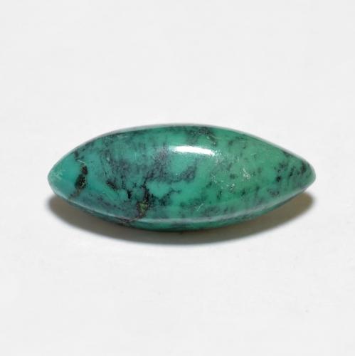 Turquoise Vert bleuâtre naturelle Marquise, 2.74 ct, Opaque