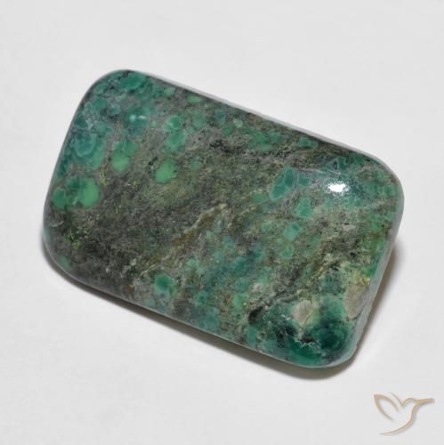 8.46ct Naturel Multicolore Turquoise, Coussin, Opaque