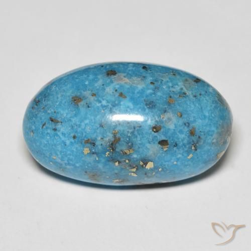 20.84ct Naturel Sarcelle Turquoise, ovale, Opaque