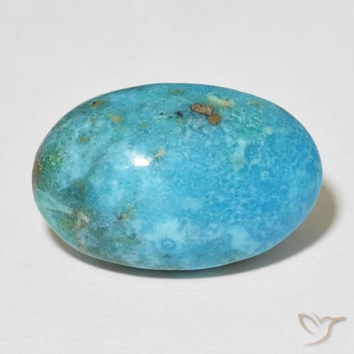 23.40ct Naturel Bleu verdâtre Turquoise, ovale, Opaque