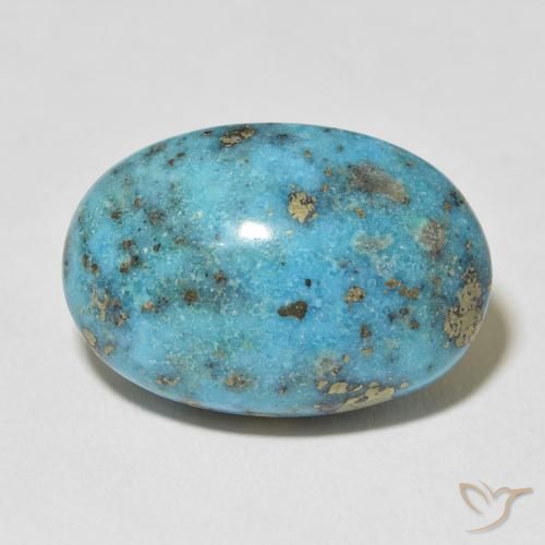 27.44ct Naturel Bleu verdâtre Turquoise, ovale, Opaque