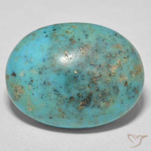 27.07ct Naturel Vert bleuâtre Turquoise, ovale, Opaque