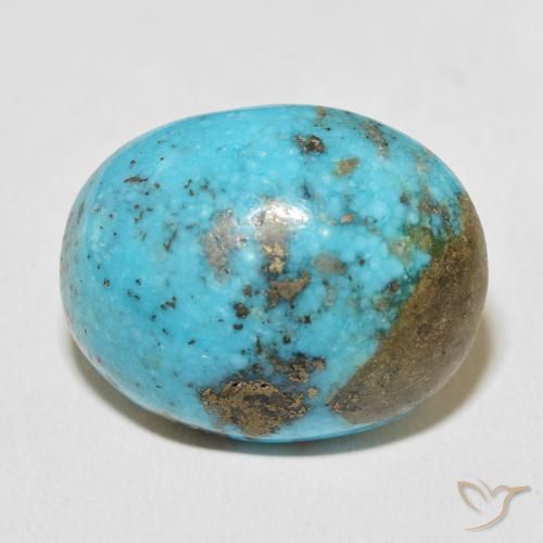 45.72ct Naturel Bleu verdâtre Turquoise, ovale, Opaque
