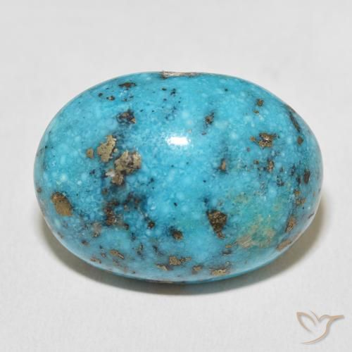 42.37ct Naturel Bleu verdâtre Turquoise, ovale, Opaque