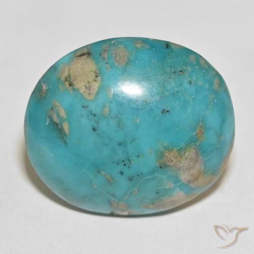 82.19ct Naturel Vert bleuâtre Turquoise, ovale, Opaque