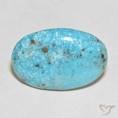27.38ct Naturel Bleu verdâtre Turquoise, ovale, Opaque