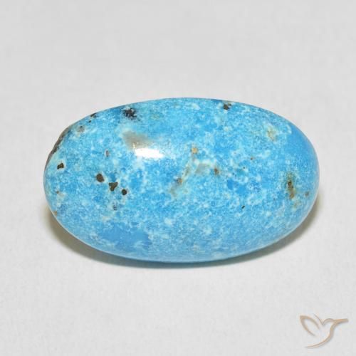 17.65ct Naturel Sarcelle Turquoise, ovale, Opaque