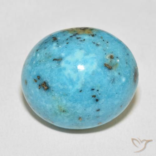 36.93ct Naturel Bleu vert Turquoise, ovale, Opaque