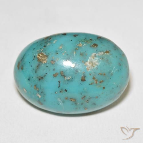 31.22ct Naturel Vert bleuâtre Turquoise, ovale, Opaque