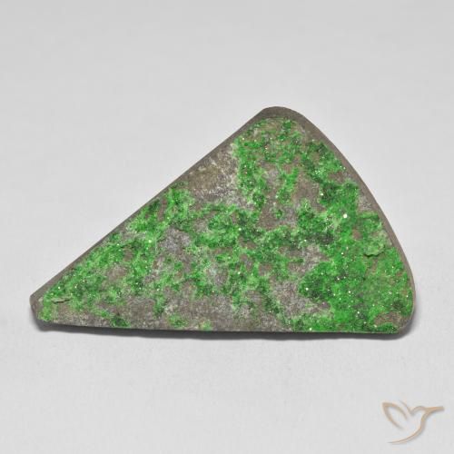 54.05ct Naturel Vert citron Uvarovite Grenat Drusy, Fantaisie, Opaque