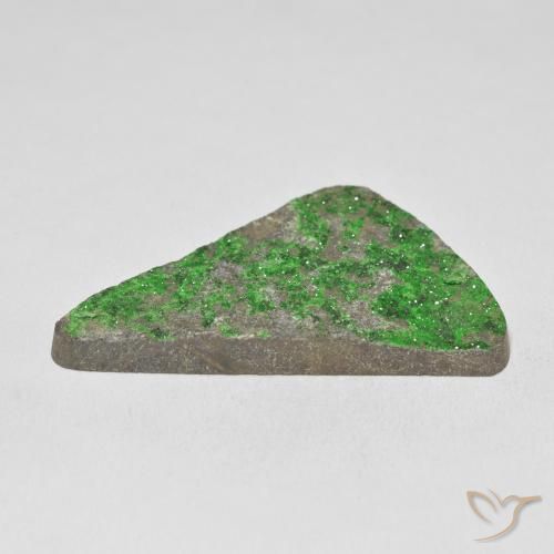 Uvarovite Grenat Drusy Vert citron naturelle Fantaisie, 54.05 ct, Opaque