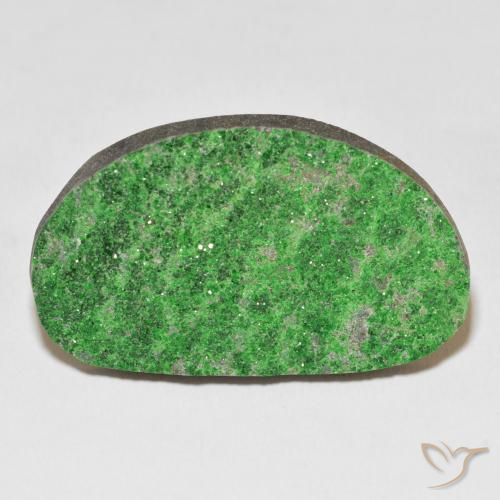 51.56ct Naturel Vert citron Uvarovite Grenat Drusy, Fantaisie, Opaque