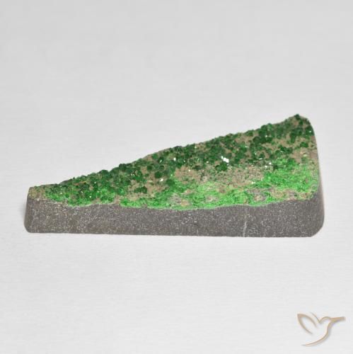 Uvarovite Grenat Drusy Vert naturelle Fantaisie, 51.09 ct, Opaque