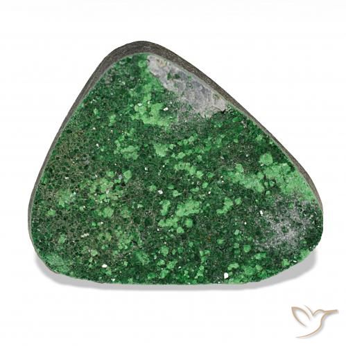 Uvarovite Grenat Drusy Vert naturelle Fantaisie, 32.90 ct, Opaque