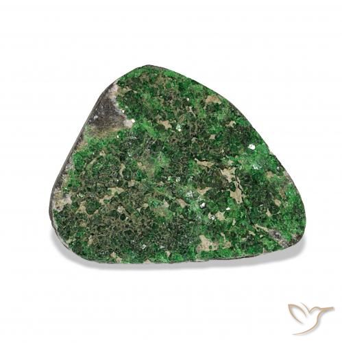 Uvarovite Grenat Drusy Vert naturelle Fantaisie, 8.91 ct, Opaque