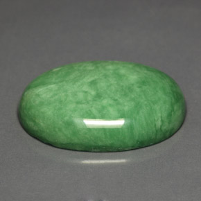 Variscite vert naturelle coupe ovale, 19,28 ct, opaque