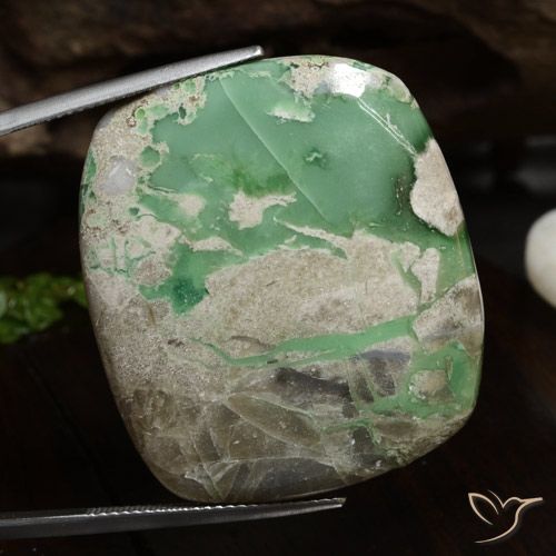 51.51ct Naturel Multicolore Variscite, Coussin, Opaque