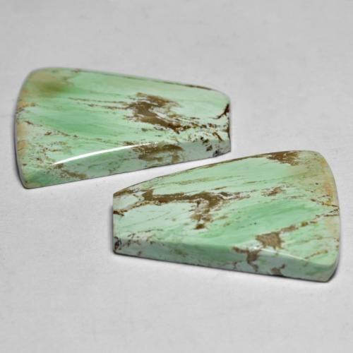 Achetez naturel 13.18ct Vert jaunâtre Variscite gems, Forme fantaisie, En provenance Australie chez GemSelect. En stock, livraison internationale!