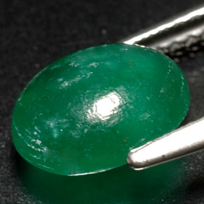 Verdite vert naturelle transparent, 1,91 ct, transparent / translucide