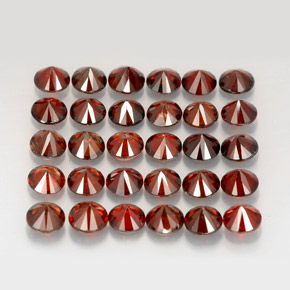 Achetez naturel ct orange zircon gems, coupe roude, en provenance cambodge chez gemselect. en stock, livraison internationale!
