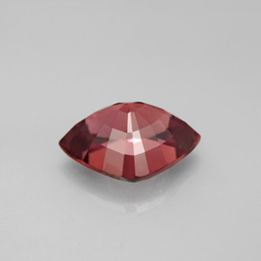 Zircon rose naturelle forme fantaisie, 4,12 ct, VVS