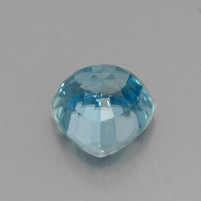 Zircon bleue naturelle trillion, 1,20 ct, VVS-VS