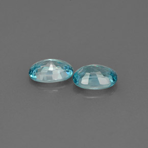 Achetez naturel ct bleue zircon gems, coupe ovale, en provenance cambodge chez gemselect. en stock, livraison internationale!