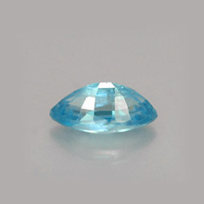 Zircon Bleu naturelle Marquise, 0.70 ct, VVS