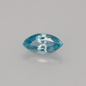Zircon bleue naturelle marquise, 1,14 ct, VVS