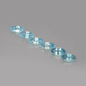Achetez naturel ct bleue zircon gems, marquise, en provenance cambodge chez gemselect. en stock, livraison internationale!