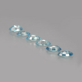 Achetez naturel ct bleue zircon gems, marquise, en provenance cambodge chez gemselect. en stock, livraison internationale!