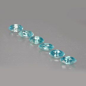 Achetez naturel ct bleue zircon gems, marquise, en provenance cambodge chez gemselect. en stock, livraison internationale!