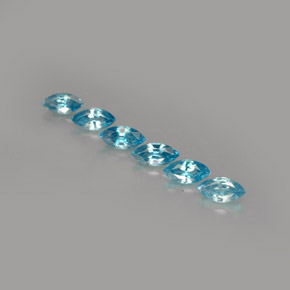 Achetez naturel ct bleue zircon gems, marquise, en provenance cambodge chez gemselect. en stock, livraison internationale!