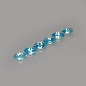 Achetez naturel ct bleue zircon gems, marquise, en provenance cambodge chez gemselect. en stock, livraison internationale!