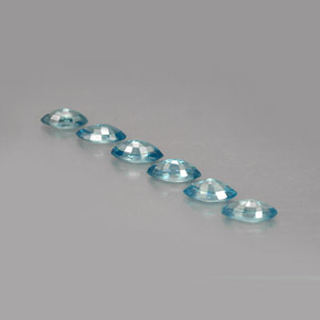 Achetez naturel ct bleue zircon gems, marquise, en provenance cambodge chez gemselect. en stock, livraison internationale!