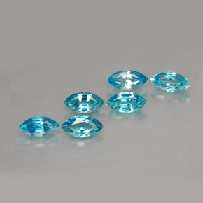 Achetez naturel ct bleue zircon gems, marquise, en provenance cambodge chez gemselect. en stock, livraison internationale!