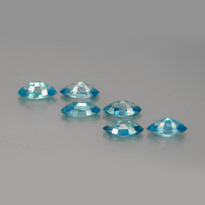 Achetez naturel ct bleue zircon gems, marquise, en provenance cambodge chez gemselect. en stock, livraison internationale!