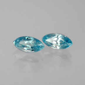Achetez naturel ct bleue zircon gems, marquise, en provenance cambodge chez gemselect. en stock, livraison internationale!