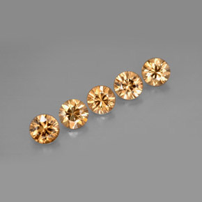 Achetez naturel ct orange zircon gems, coupe roude, en provenance cambodge chez gemselect. en stock, livraison internationale!