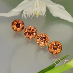 Shop natural 3.73ct Medium-Dark Orange  Zircon gems, Tour, from Cambodge at GemSelect. In stock, global shipping!